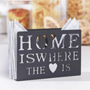 Ver imagem 2 de Porta Guardanapos Decorativo de Mesa Preto - Home Amor