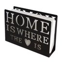Ver imagem 1 de Porta Guardanapos Decorativo de Mesa Preto - Home Amor