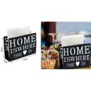 Ver imagem 3 de Porta Guardanapos Decorativo de Mesa Preto - Home Amor