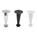 Ver imagem 1 de Pé Cônico Renna Móveis 15cm Branco 4 Peças com Parafuso