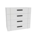 Ver imagem 2 de Cômoda Lisboa 4 Gavetas Branco - Politorno
