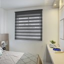 Ver imagem 3 de Persiana Double Vision Translúcida Preta - Requinte Linha Stripe 1,12m até 1,29m 1,0m até 1,29m