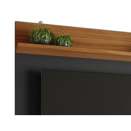 Painel para TV NT 1185 Preto com Freijó - Notável - 3