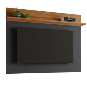 Painel para TV NT 1185 Preto com Freijó - Notável