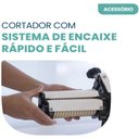 Ver imagem 3 de Laminador Elétrico Industrial de Massa 28 cm com Cortador Branco 220V Anodilar