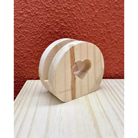 Porta Guardanapo de Madeira