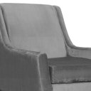 Ver imagem 2 de Poltrona Ariane Luxo Suede Cinza