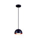 Ver imagem 1 de Luminária Pendente Jabuticaba Noruega 1 Lâmpada para Sala de Jantar Mesa Balcão Bivolt:preto/110v/22