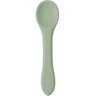 Colher de Silicone para Bebê Buba Verde Introdução Alimentar +6m de Treinamento Flexível - 1