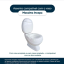 Ver imagem 2 de ASSENTO PARA LINHA INCEPA MASSIMA LAQUEADO COR BISCUIT/BEGE CLARO BIGUA