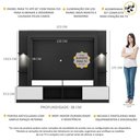 Ver imagem 3 de Estante com Suporte Tv 65" e Leds Berlim Multimóveis V3384