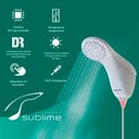 Ver imagem 3 de Chuveiro Ducha Sublime Eletrônica Zagonel - Branco Voltagem:220v 220v