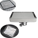 Ver imagem 3 de Ralo Oculto Square Invisível Anti Odor Aço Inox 304 15x15cm