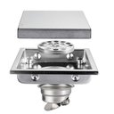 Ver imagem 1 de Ralo Oculto Square Invisível Anti Odor Aço Inox 304 15x15cm
