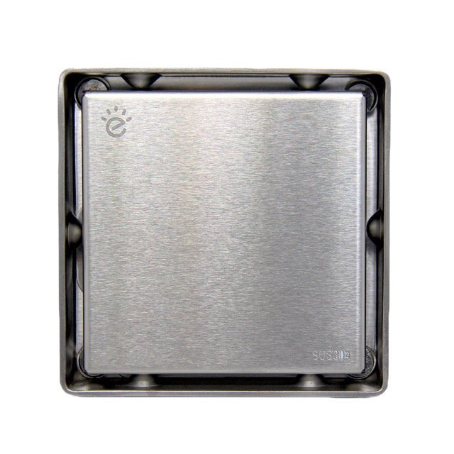 Ralo Oculto Square Invisível Anti Odor Aço Inox 304 15x15cm - 2