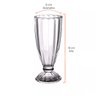 Taça Copo Milk Shake Suco Sorvete Sobremesa 300ml - 4
