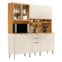 Ver imagem 2 de Cozinha Compacta 10 Portas 2 Gavetas Amora