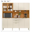 Ver imagem 6 de Cozinha Compacta 10 Portas 2 Gavetas Amora