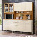 Ver imagem 1 de Cozinha Compacta 10 Portas 2 Gavetas Amora