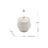 Acucareiro Porcelana Birds 300ml 17785 Rojemac - 2