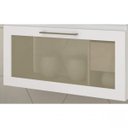 Ver imagem 6 de Gabinete de Banheiro 1 Porta Vidro Reflecta Basculante 1 Gaveta 1 Cuba 79cm Hibisco MGM Móveis