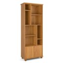 Ver imagem 1 de Livreiro Estante Multiuso 2 Portas 8 Nichos 71x185x35 Taurus Patrimar Cinamomo