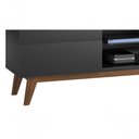 Ver imagem 6 de Rack Classic 2g 1.8 Preto - Imcal Móveis