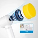 Ver imagem 5 de Super Escova de Limpeza Elétrica Recarregável Multiuso Pro Magic Brush 5 em 1