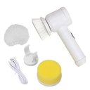 Ver imagem 2 de Super Escova de Limpeza Elétrica Recarregável Multiuso Pro Magic Brush 5 em 1