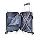 Ver imagem 4 de Mala de Viagem Tamanho Bordo 10kg Rodas 360 Gladiador Classic D3MB:Cinza