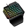 Teclado Gamer Uma Mão Rgb Led Single Handed Usb Pc M-1300 Luuk Young - 1