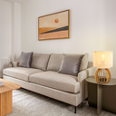 Ver imagem 2 de Abajur Luminária Mesa Madeira Mdf Sala Quarto Mesa de Cabeceira Cor:marfim