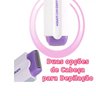Depilador Elétrico Feminino Intimo sem Dor Sensor Usb Cor - 6