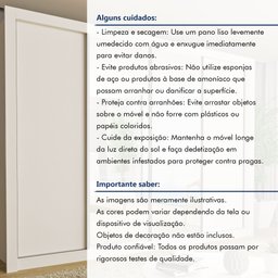 Guarda Roupa Casal Premium Firenze 279,3cm com Espelho 4 Portas 4 Gavetas Espresso Móveis     - 10