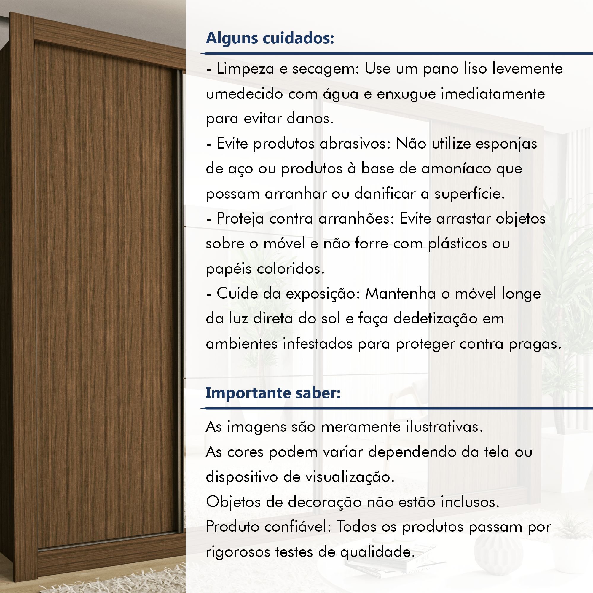 Guarda Roupa Casal Premium Firenze 279,3cm com Espelho 4 Portas 4 Gavetas Espresso Móveis     - 10