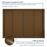 Guarda Roupa Casal Premium Nápoli 242cm 4 Portas 4 Gavetas Espresso Móveis - 13