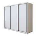 Ver imagem 3 de Guarda Roupa Casal Premium Nápoli 3 Portas de Correr 6 Gavetas 242cm Yescasa