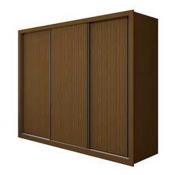 Guarda Roupa Casal Premium Nápoli 3 Portas de Correr 6 Gavetas 242cm Yescasa - 3