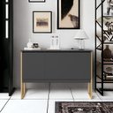 Ver imagem 1 de Buffet Monte da Serra 3 Portas Industrial Preto Dourado
