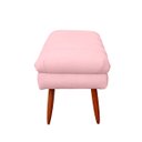 Ver imagem 5 de Puff Aparador Estofado Italy Decorativo Veludo Rosa Bebe