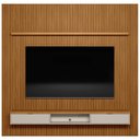 Ver imagem 1 de Painel Ripado para TV 75 Pol. com Bancada 258cm Prime Plus L06 Nature/Off White - Mpozenato