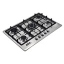Ver imagem 2 de Cooktop à Gás 5 Bocas Eos Ecg05 Inox Bivolt