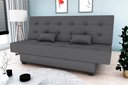 Ver imagem 1 de Sofá Cama Laila Suede Cinza B250 - Matrix