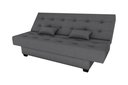 Ver imagem 3 de Sofá Cama Laila Suede Cinza B250 - Matrix