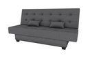 Ver imagem 2 de Sofá Cama Laila Suede Cinza B250 - Matrix