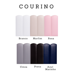 Cabeceira Solteiro Modulada Nuvem Cama Box Corino Marfim - 5