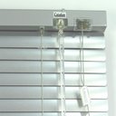 Ver imagem 5 de Persiana Horizontal Blackout Larg 1,30x2,30 Alt:Prata