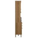 Ver imagem 4 de Conjunto Armário de Cozinha Modena 120 cm 3 Portas Cor Mel