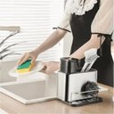 Ver imagem 2 de Dispenser Aço Inox 304 Sabão Líquido Bucha Esponja Cozinha