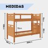 Beliche Infantil ou Adulto com 02 Colchões Macios Proteção Completa com Grade Resistente - 4